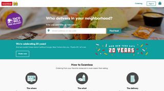 Seamless | Food Delivery from Restaurants Near You ~ Order Online