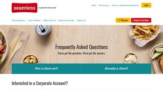 FAQ | Seamless Corporate Accounts