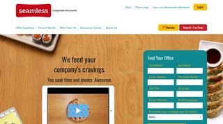 Seamless Corporate | Online Food Ordering for the Office