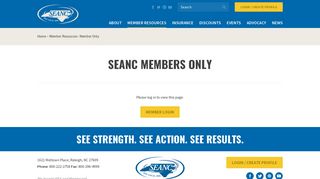 Member Only - SEANC
