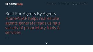 HomeASAP | Real Estate Lead Generation Tools for Agents