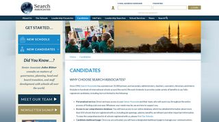 Candidates - Search Associates
