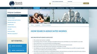 FAQs for Candidates - Search Associates