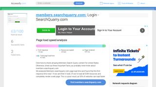 Access members.searchquarry.com. Login - SearchQuarry.com