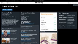 SearchFlow Ltd: Company Profile - Bloomberg