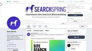 SearchSpring (@SearchSpring) | Twitter