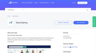 SearchSpring | BigCommerce