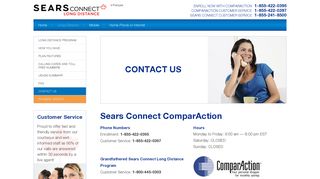 Contact Us | Sears ConnectComparAction