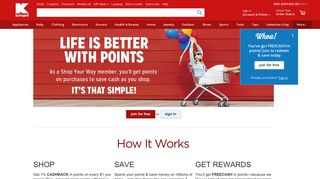 Get Points on Purchases - Kmart