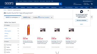 Pay Bill Payment - Sears