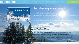 Seasons Travel Card
