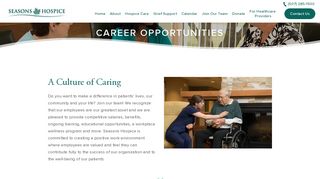 Career Opportunities — Seasons Hospice