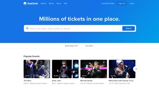SeatGeek | Your Ticket to Sports, Concerts & More