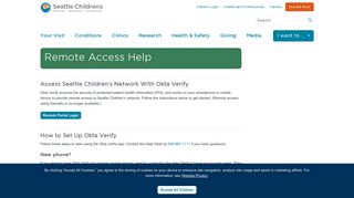 Remote Access Help - Seattle Children's