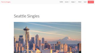 Seattle Singles - The Fun Singles - Seattle, WA