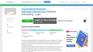 Access seaworldentertainment-redcarpet.silkroad.com. SilkRoad ...