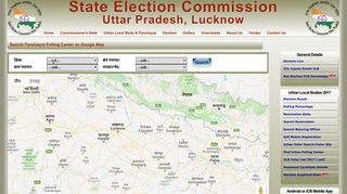 Find PRI Polling Center - State Election Commission::UP - NIC