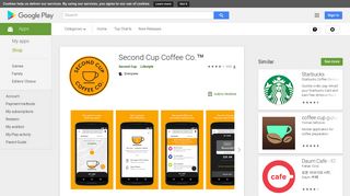Second Cup Coffee Co.™ - Apps on Google Play