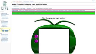 Video Tutorial/Changing your login location - Second Life Wiki