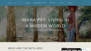 Mesh and the Beta grid – Inara Pey: Living in a Modem World