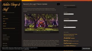 Second Life Login Failure Update | Nalates' Things & StuffNalates ...