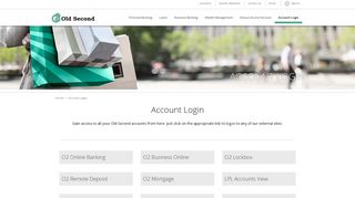 Account Login - Old Second Bank