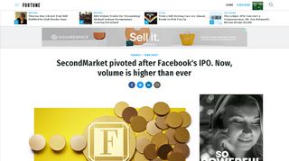 How SecondMarket pivoted after Facebook's IPO | Fortune