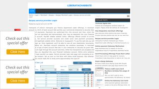 Secpay service provider Login - LiberatachAbbate