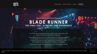 Blade Runner - The Final Cut — Secret Cinema