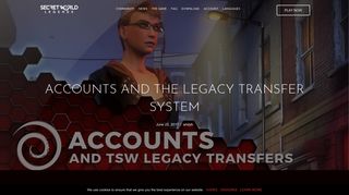 Accounts and the TSW Legacy Transfer system - Secret World Legends