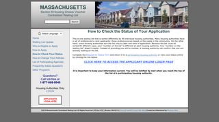 How to Check Your Status - Section 8 Centralized Waiting List ...