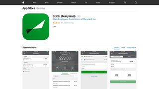 SECU (Maryland) on the App Store - iTunes - Apple