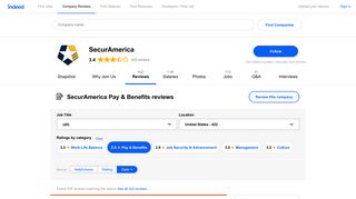 Working at SecurAmerica: 117 Reviews about Pay & Benefits | Indeed ...
