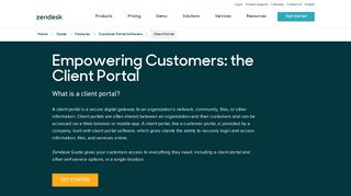 The Leader in Client Portal Software | Zendesk