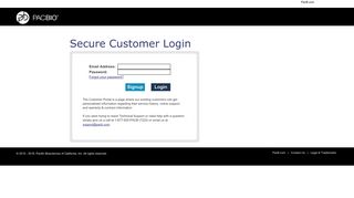 Secure Customer Login