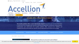 Secure Data Transfer | Accellion File Sharing and Governance Platform