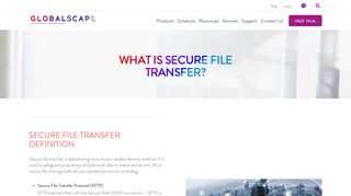 What is Secure File Transfer - Globalscape