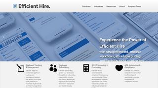 Efficient Forms: Employee Onboarding Software | Applicant Tracking