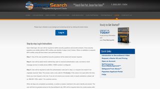 Client Login - SecureSearch