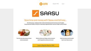 Save time and money with Saasu and OzForex... - Currency Converter