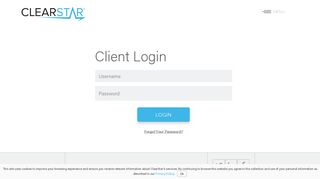 Client Login | ClearStar