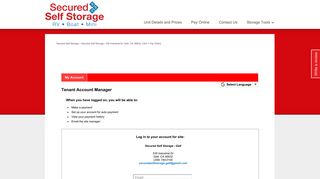 Pay Online for Secured Self Storage - 535 Industrial Dr, Galt, CA ...