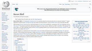 Secure Shell - Wikipedia