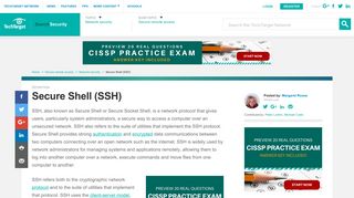 What is Secure Shell (SSH)? - Definition from WhatIs.com