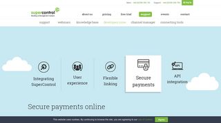 Secure Payment Processing for Booking System | SuperControl
