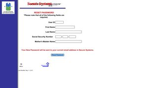 Secure Systems User Login - HUD