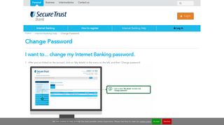 Change Password | Secure Trust Bank