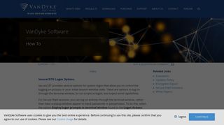 SecureCRT Logon Options - VanDyke Software