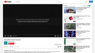 SecureNet Virtual Terminal - YouTube