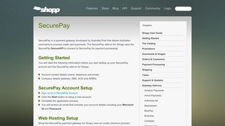 SecurePay - Documentation » Documentation — The Official User ...